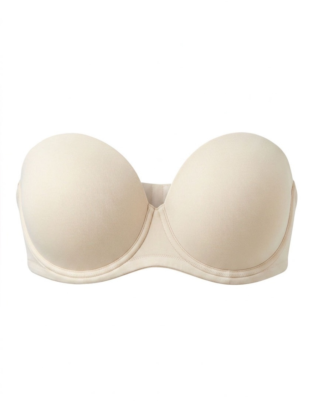 Wacoal Nude Strapless Underwire Bra 40DD Beige 854119